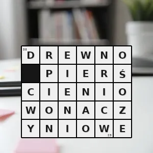 Hasło krzyżówkowe drewno w którym słój roczny jest wyraźnie widoczny - drewno pierścieniowonaczyniowe – rozwiązanie, synonimy, podpowiedzi i definicje krzyżówkowe